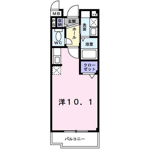 エアリーイーストの間取り