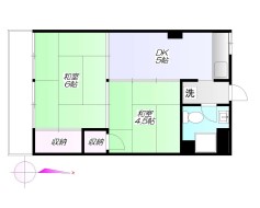 江東区深川のマンションの間取り