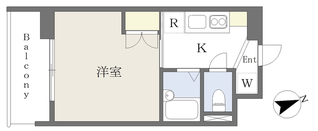 文祥下落合ハイツの間取り