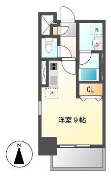 キャナルスクエアの間取り