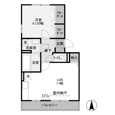 グリーンハイムIIの間取り