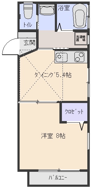 南品川さくらハイツの間取り