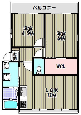 レスポワール狭山１番館の間取り