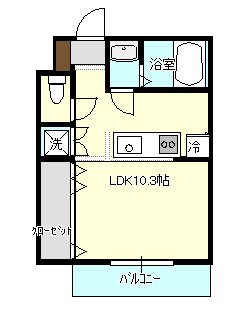 ウィステリアIIIの間取り