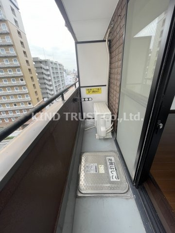 バルコニー　落ち着いた時間を過ごせるバルコニーです