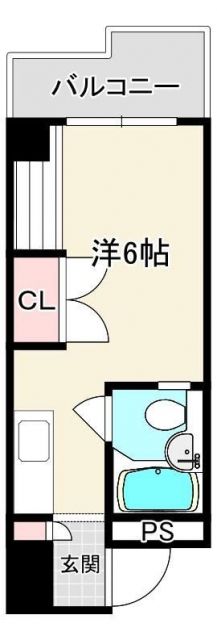 徳島県徳島市寺島本町東２（マンション）の賃貸物件の間取り