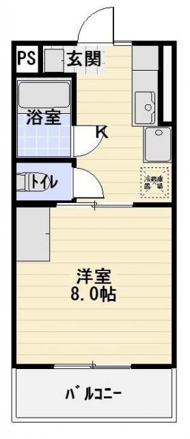 マンションエタニティーの間取り