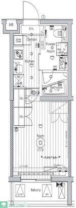 メイクス氷川台アジールコートの間取り