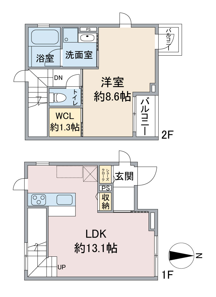 【Ｃｅｌｅｎｅｓｔ浄心の間取り】