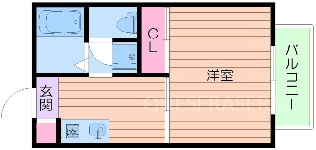 ディアス千里の間取り