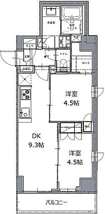 レジディア白金高輪IIの間取り