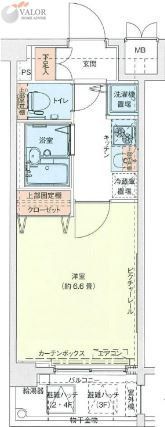 横浜市西区戸部町のマンションの間取り