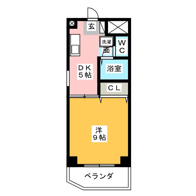 ウイング烏森の間取り