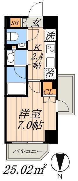 エルスタンザ平河町の間取り