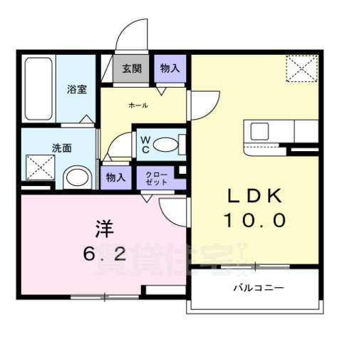 エスポワールの間取り