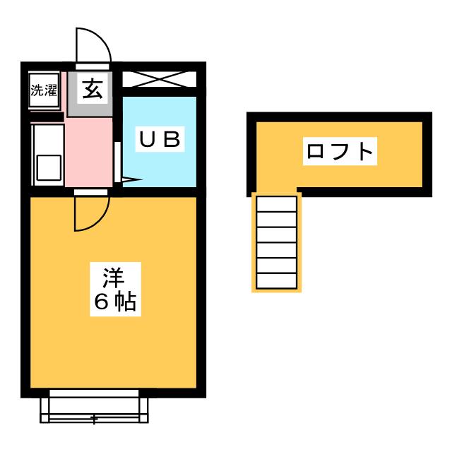 コスモハイツ泉の間取り