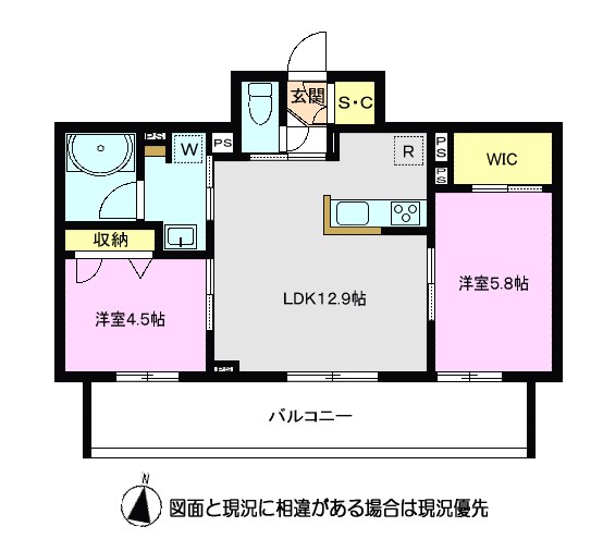 シュエットの間取り