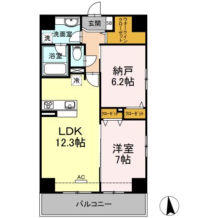 アロッジオ金剛の間取り
