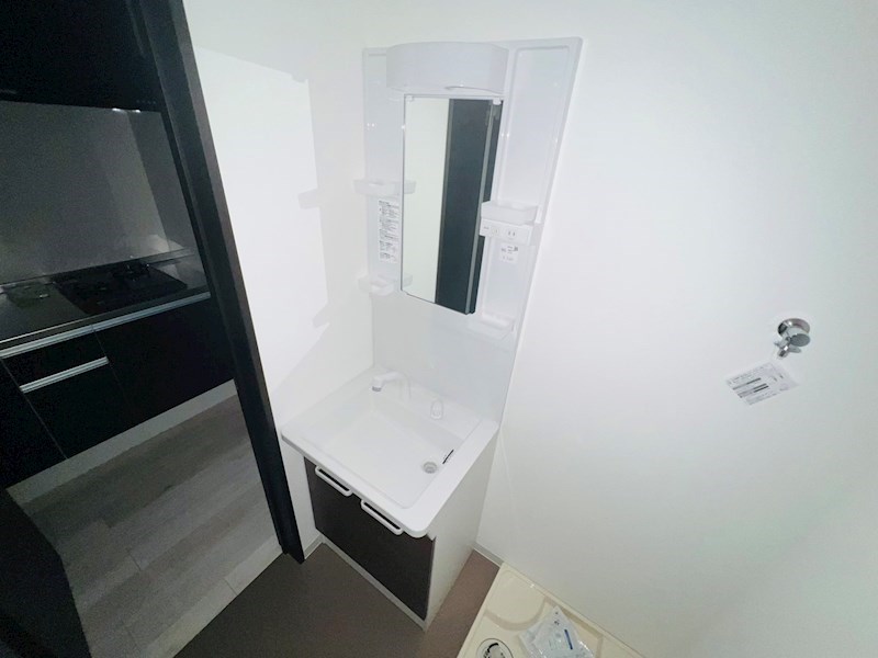 洗面設備　同一物件別部屋写真
