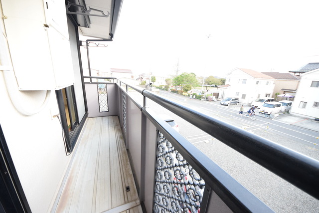 バルコニー　～今日は干すぞー～