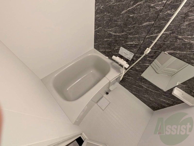 バス・シャワールーム　清潔感がありお洒落なキッチンになっていました！