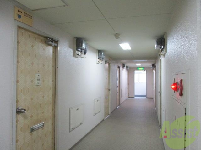 ロビー　清掃が行き届いております。