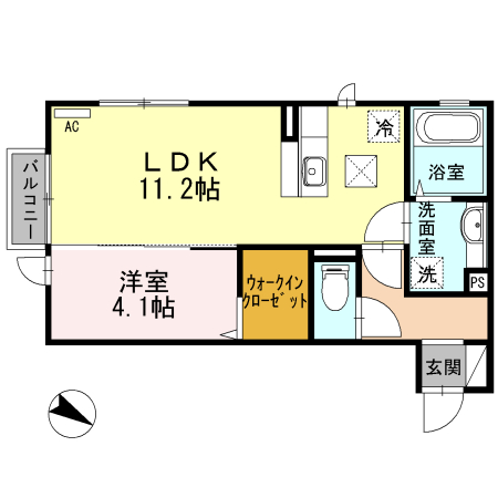 ラ・ヴィオレテラの間取り