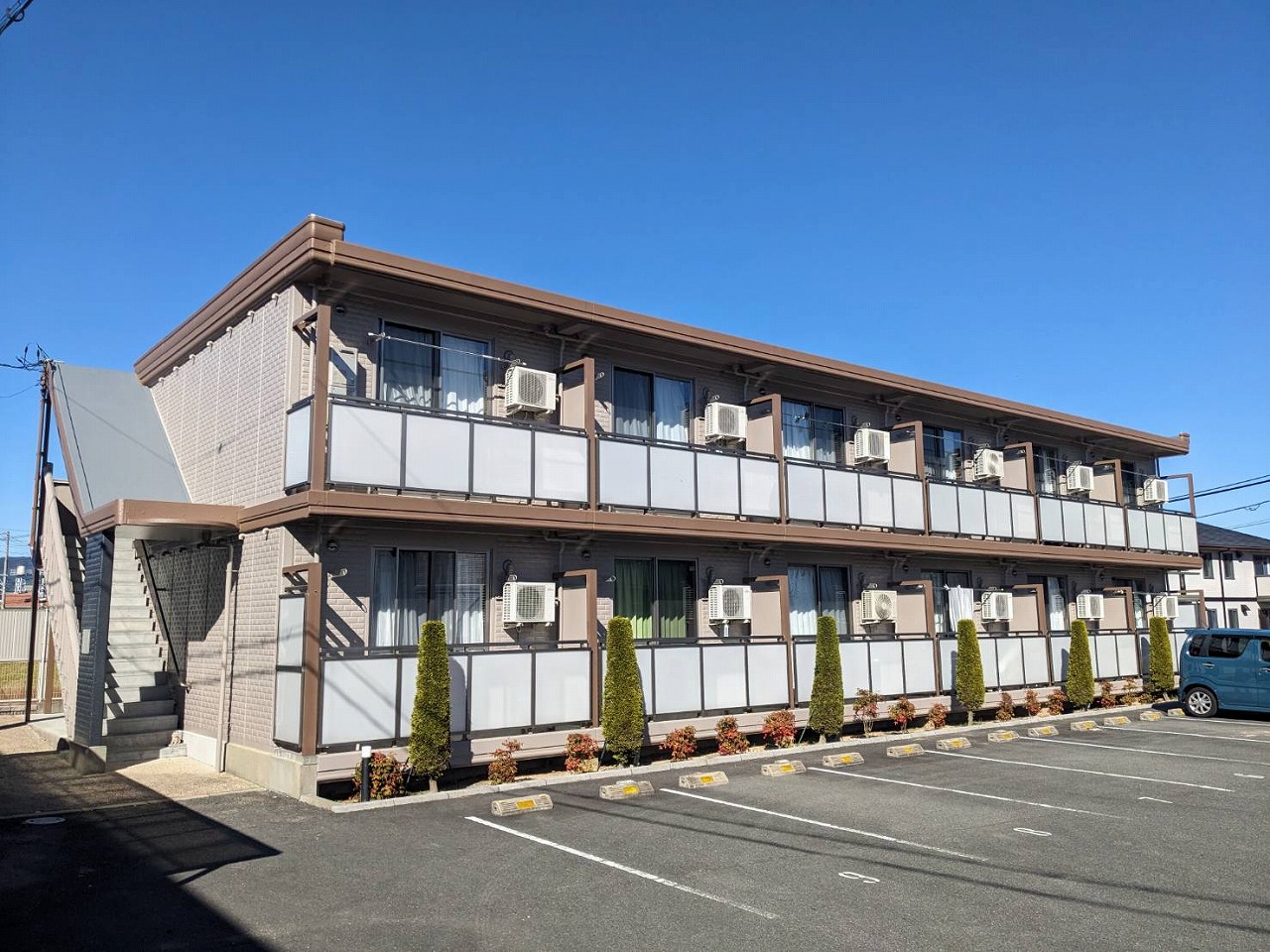 建物外観　鉄筋コンクリート造りで安心の耐震・耐火・防音構造！