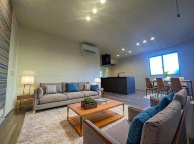 居室・リビング　CG家具のため実際は家具が付きません