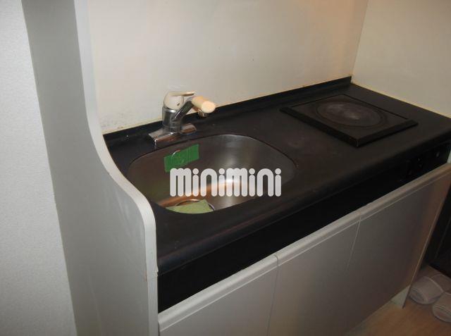 キッチン　１口電気コンロ