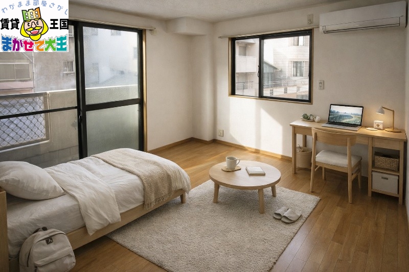 居室・リビング　家具・インテリアはＣＧです