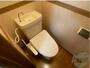 トイレ　温水洗浄便座、おしりもスッキリしますね！