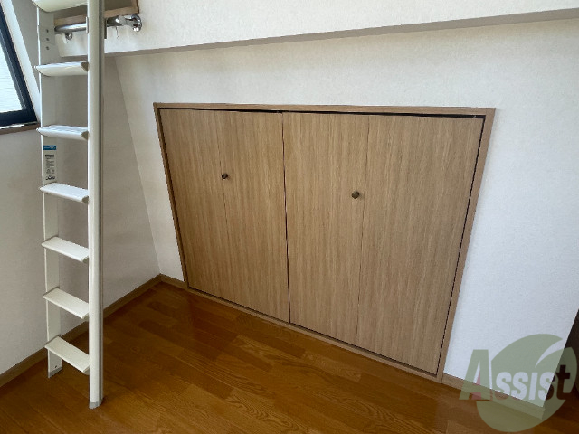 収納　収納スペースがあるので、荷物が多い方でも安心。