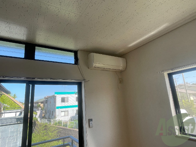 その他設備　エアコン設備、夏は涼しく、冬は暖かいですね！