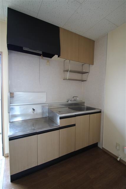 キッチン　色がおしゃれなキッチンで楽しくお料理してください☆