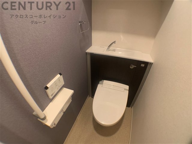 トイレ　ウォシュレット付きのトイレです♪