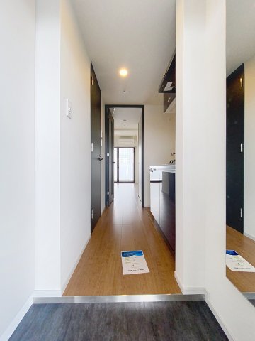 玄関　落ち着いた玄関です