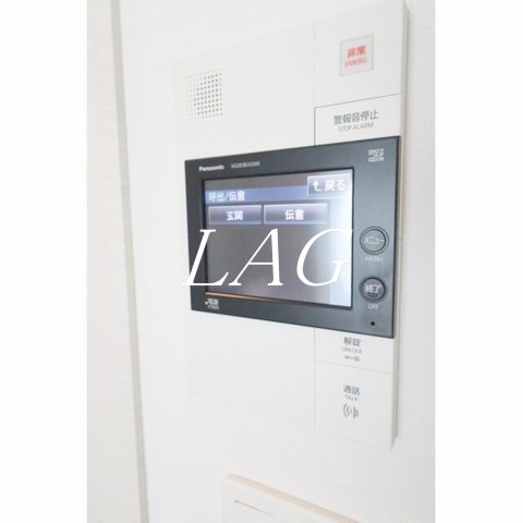 その他設備　モニター付きインターホンです。