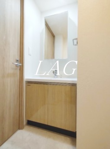 洗面設備　洗面台です。