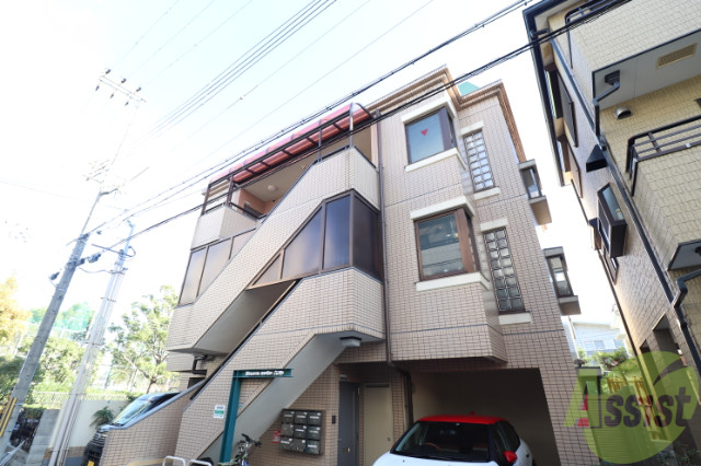 建物外観　灘区深田町「グリーンノート六甲」