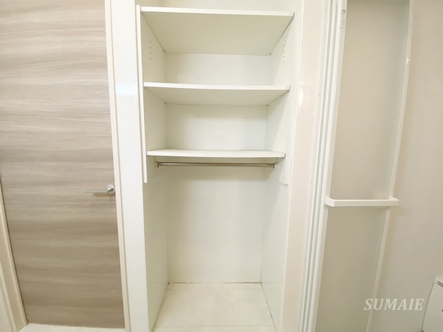 収納　脱衣所の収納☆