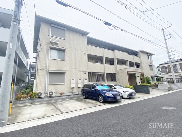 建物外観　3階建てアパート！