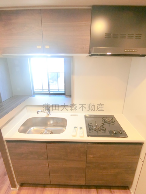 キッチン　2口ガスシステムキッチン