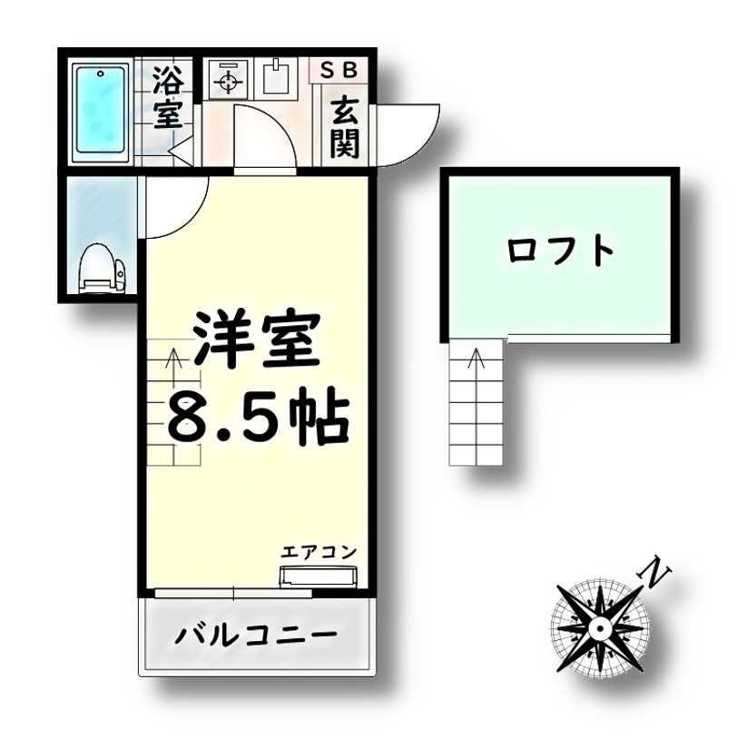 レオパレス新瑞橋_間取り_0