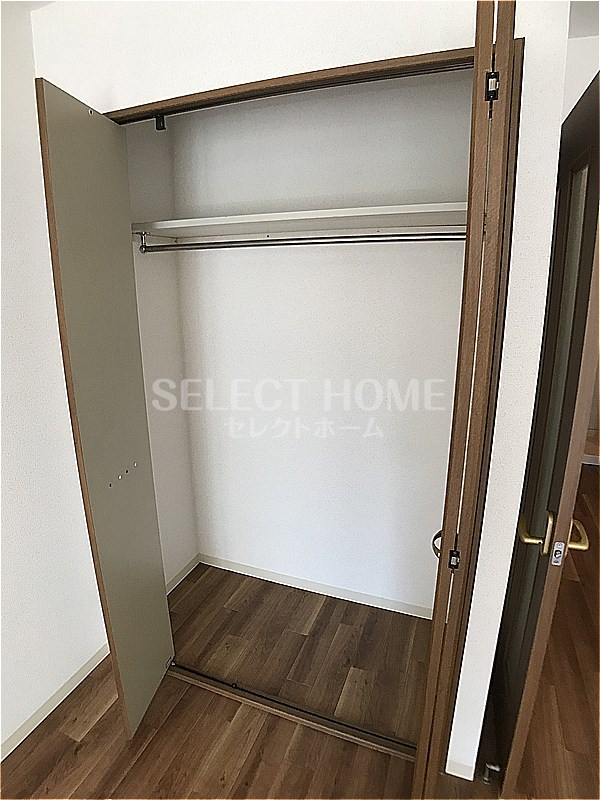 収納　十分な収納スペースがあります