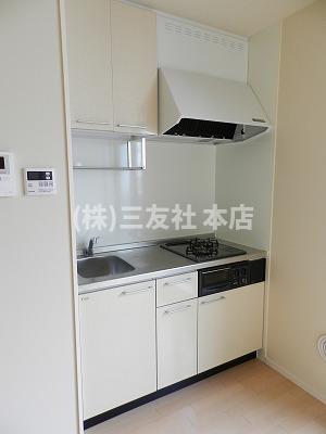 キッチン　2口ガスシステムキッチン