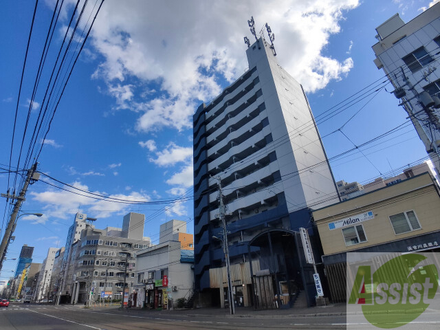 建物外観　札幌市中央区南１条西「ＡＭＳビル」