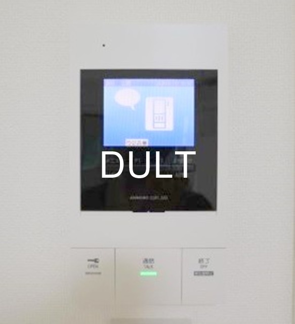 セキュリティ　モニター付きインターホンです。