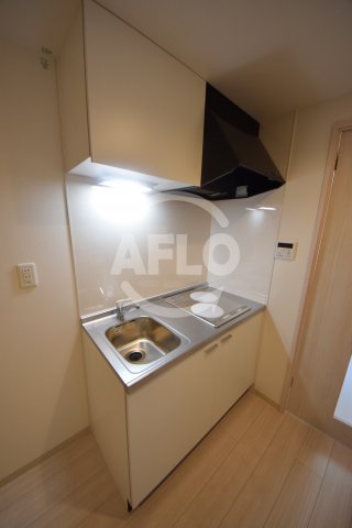 キッチン　オズレジデンス今里NORTH　IH2口・コンロ