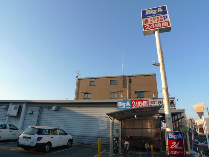 スーパー　ビッグエー（スーパー）まで250m